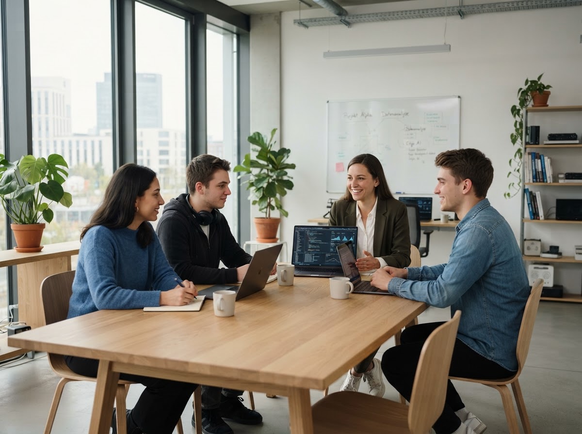 Vittorio Edge AI minimalist workspace used to monitor automated portfolio decisions remotely